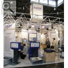 AMITEC Leipzig 2005 SAXON, Ostdeutscher Hersteller von Werkstatt-Technik, ist auf den Bereich der Fahrzeugdiagnose spezialisiert. Schwerpunkt Bremsprftechnik.  