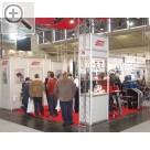 IHM Internationale Handwerksmesse 2006 Die SUN Diagnostics aus Mettmann hatte den Stand in Schwerpunktbereiche untergliedert. Klimaservice, Abgasdiagnose fr Motorrder und Motordiagnose.  