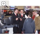 IHM Internationale Handwerksmesse 2006 Klaus Freter (li.), seit ber 25 Jahren bei SUN, ist neuer Vertriebsleiter und Nachfolger von Friedrich Kuntz.  