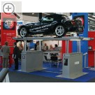 Automechanika 2006 in Frankfurt/Main Im Mittelpunkt des Interesses der Fachbesucher und Fachhndler stand die brandneue Vierstempelbhne QuattroRam 40 A-Align in Achsmessausfhrung.  