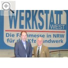 Werkstatt West 2006 Thomas Ramdohr (li.) und Ronald Stahn, die beiden Veranstalter der Werkstatt West 2006.  