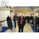 NORDAUTO 2006 Herr Wendland, Wulf Werkstatteinrichtungen und Reinhold Stark Hofmann Werkstatt-Technik.  