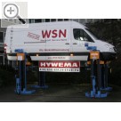 NordAuto 2007 HYWEMA Radgreiferanlagen werden im Norden ber die Firma WSN Werkstatt-Service Nord vertrieben.   