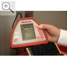 IHM Internationale Handwerksmesse 2008 Mit dem tecnoclim pro plus von ROBINAIR knnen Messungen, Kontrollen und Diagnosen an den Khlkreislufen der Fahrzeuge durchgefhrt werden.  