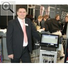 IHM Internationale Handwerksmesse 2009 Michael John TECHMESS ist mit seiner derzeitigen Palette an innovativen Produkten sehr zufrieden. Jngstes Produkt ist ein spezieller Diagnose Tablet PC der Eee Serie von ASUS.  