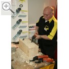 IHM Internationale Handwerksmesse 2009 Produkte der WSEngineering sind zum Beispiel spezielle Schneidklingen mit speziellen Adaptern fr FEIN Elektrocutter.  