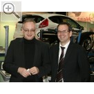 AMITEC 2009 in Leipzig    	Die CENTRO veranstaltete im Rahmen der AMITEC traditionell ihr Jahresmeeting. Norbert Pohlmann (li.) und Juergen Kuschel von COLER haben natrlich die Ausstellung besucht.  