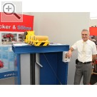 Wessels + Müller Werkstattmesse 2010 JAB Becker und Wessels + Mller begehen in diesem Jahr ein Jubilum - 20 Jahre erfolgreiche Zusammenarbeit. Das freut auch Werner Glanz.  