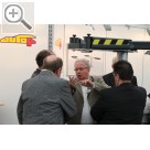 Wessels + Müller Werkstattmesse 2010 Voll in seinem Element - Robert Bluhm, Vertriebsleiter Nord-Deutschland bei AUTOP.  