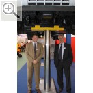 Automechanika 2010 JAB BECKER Geschftsfher Uwe Henn und Vertriebsleiter Frankreich Christian Heng.  