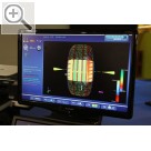 autopromotec 2011 in Bologna Die brandneue Oberklasse Raddiagnose und -wuchtmaschine OPTIMA 2 von HOFMANN erfat das gesamte Wesen des Rades und des Reifens ber 5 Kameras.  