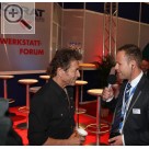 CARAT Leistungsmesse 2011 Peter Maffay im KRAFTHANDtalk mit  Steffen Karpstein.  