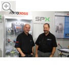 COPARTS Profi Service Tage 2011 Horst Knig und Georg Limpers von SPX Europe.  