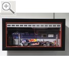 COPARTS Profi Service Tage 2011 Schnes Spielzeug - BUSCHiNG hat ein neues Modell einer F1 Werkstatt mit Fettels Red Bull  Rennwagen.  