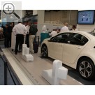 Automechanika 2012 Auf der Automechanika 2012 prsentierte BEISSBARTH ein neues Fahrwerkvermessungssystem fr die Schnellprfung der Achsgeometrie whrend der Fahrzeugannahme.  