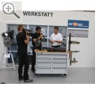 Automechanika 2012 KLANN auf der Automechanika 2012. Sehr gut zu verstehen - den Fachbesuchern wurden die Spezialwerkzeuge und Vorrichtungen live vorgefhrt und erklrt.  