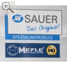 Automechanika 2012 SAUER Spezialwerkzeug auf der Automechanika 2012 - zur Entwicklung von Spezialwerkzeugen fr den freien Reparaturmarkt, kooperiert SAUER unter anderem mit dem Teilehersteller MEYLE.  