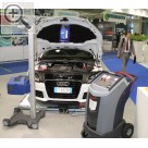 autopromotec 2013 Bologna Fahrzeugdiagnose mit Servicegerten von OTC und ROBINAR.  