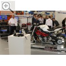 autopromotec 2013 Bologna OTC Genisys Diagnosesystem fr den Motorradservice.  