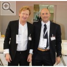 autopromotec 2013 Bologna Uli Zehnpfenning Geschftsfhrer ALLDATA Europe und Antonio Geschftsfhrer KOMPUNET Italia.  