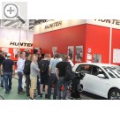 Automechanika Frankfurt 2014 HUNTER auf der Automechanika 2014 - Live Vorfhrung.  