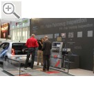 Automechanika Frankfurt 2014 Vorfhrung und Erklrung des MAHA Konzepts der Fairen Fahrzeuginspektion FFI. Maha 