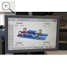 Automechanika Frankfurt 2014 Der MAHA Fahrprfstand MFP 3000 - Anzeige am Bildschirm oder am Tablet. Maha 