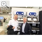 autopromotec 2015 OTC auf der Autopromotec 2015 - Rafal Sosnowski (li.) und Mariusz Syldatk.  