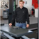 Wessels+Müller Werkstattmesse 2015 FMO Christian Hndel, Prokurist und Leiter des Bereiches Werkstattausrstung, hat die WMTEC Produktpalette stark ausgebaut.  