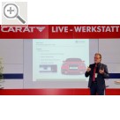 CARAT Leistungsmesse 2015 CARAT Leistungsmesse 2015 - Jrgen Hofmann HELLA GUTMANN informiert in der Live Werkstatt ber die Justage der Sensor - und Kamerasysteme der Neuzeit. MEN@WORK 