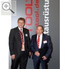 VmA Technika 2015 Konnten sich ber eine erfolgreiche VmA Technika 2015 freuen - Manfred Knoll (re.) und Wolfgang Ernst, Geschftsfhrer KNOLL Bayreuth.   