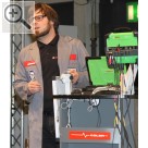 COLERtechnika 2015 Daniel Wensker macht die Live Bhnenshow "Diagnose 5.0 - Neue Aufgabenstellungen fr das zuknftige Werkstattgeschft"	  