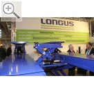 COPARTS Profi Service Tage 2015 LONGUS auf den COPARTS Profi Service Tagen 2015  - 5 Tonnen Scherenbhne mit Radfreiheber und Scherenachsheber.	  