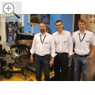 Impressionen von der REIFEN Essen 2016. Teil 1. Team PRO-CUT und WE4SALES auf der REIFEN 2016 in Essen - Mario Kohlmann, Dwight O`Hara und Alexander Bruder (v.l.n.r.)  