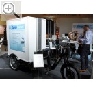 Impressionen von der Automechanika 2016. Tomorrows Service & Mobility auf der Automechanika 2016 - Fahrrad-Khltransporter fr den innerstdtischen Lebensmitteltransfer.  