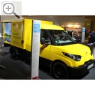 Impressionen von der Automechanika 2016. Tomorrows Service & Mobility auf der Automechanika 2016 - posteigenes Elektrofahrzeug fr die optimierte Paketauslieferung im Nahbereich.  