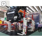 Impressionen von der Automechanika 2016. Stertil-KONI auf der Automechanika 2016 - mobile Radgreiferanlage EARTHLIFT.  