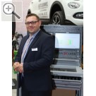 Impressionen von der Automechanika 2016. BlitzRotary auf der Automechanika 2016 - Jrgen Braun, Technischer Support im Bereich Karosserieinstandsetzung.  