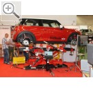 Impressionen von der Automechanika 2016. CAR BENCH auf der Automechanika 2016 - Karosserievermessungssystem zur Schadenanalyse und zur korrekten Dokumentation der erfolgten Reparaturen. Carbench 