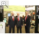 Impressionen von  der Automechanika 2016. Thomas Schattmeier, Gerhard Haase und Matthias Krner (v.l.n.r.). Gerhard Haase geht nach 16 Jahren LONGUS in seinen wohlverdienten Ruhestand. Sein Nachfolger ist Matthias Krner.  