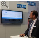 Impressionen von  der Automechanika 2016. Fr Markus Krautsieder, Geschftsfhrer NORFI, sind viele zustzliche Informationen aus dem Netz abrufbar.  