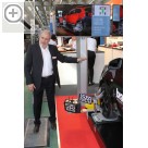 Impressionen von  der Automechanika 2016. NEU auf der Automechanika 2016 - John Bean Fahrwerkvermessung V1200.  