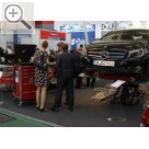 Impressionen von  der Automechanika 2016. BLACKHAWK auf der Automechanika 2016 -  SHARK Karosserievermessung und Richthebebhne.  