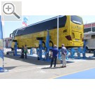 Autopromotec 2017 in Bologna. RAVAGLIOLI Radgeiferanlage für LKW und Bus.  