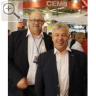 Autopromotec 2017 in Bologna. Auf der Autopromotec 2017 in Bologna getroffen: Rafal Sosnowski (re.), Geschäftsführer SOSNOWSKI Gdansk und Jacek Wo&#378;niak, Technischer Leiter bei SOSNOWSKI.  