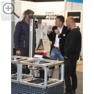 Wessels + Müller Werkstattmesse 2017 in Berli SLIFT / MAHA Scheinwerfereinstellgerät.  