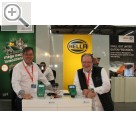 COLERtechnika 2017 in Münster. HELLA Gutmann auf der AAG Germany Messe 2017 - Uwe Neff (li.) und Jürgen Hoffmann  