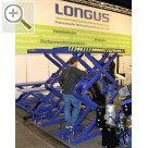 COPARTS Profi Service Tage 2017. Teil 4. LONGUS Kurzhub- und Doppelscherenbühnen auf den COPARTS Profi Service Tage 2017 Longus 