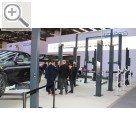 Automechanika Frankfurt 2018 Alle Zweisäulenbühnen können mit den neuen Tragarmen nachgerüstet werden. Nubaum 