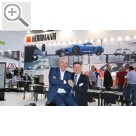 Automechanika Frankfurt 2018 Rafal Sosnowski (li.), CEO SOSNOWSKI Sp zoo sk und Luca De Marchi, Sales Manager Europe & Overseas, Herrmann AG.  